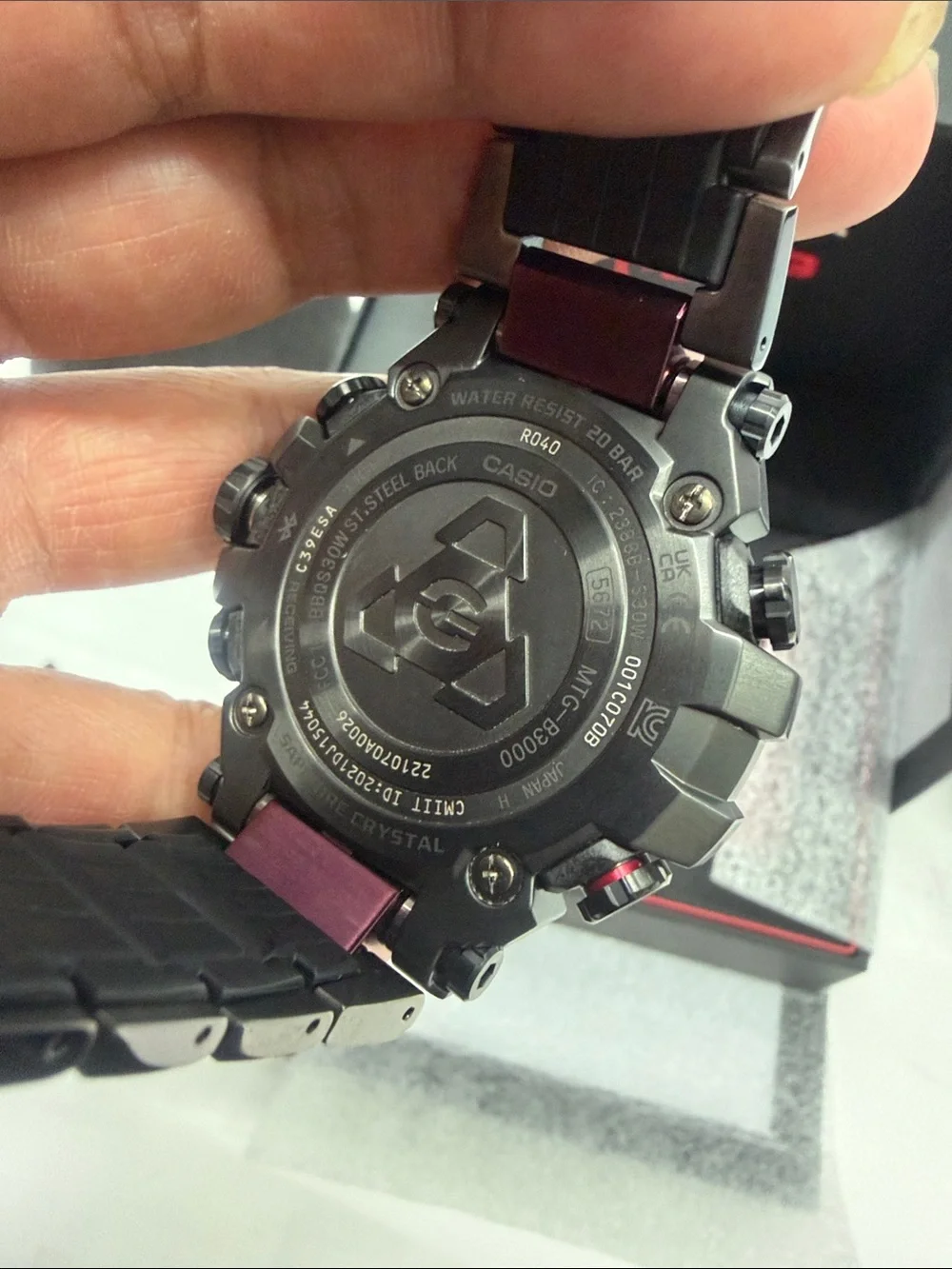 G-Shock MT-G Black Watch MTGB3000BD1A